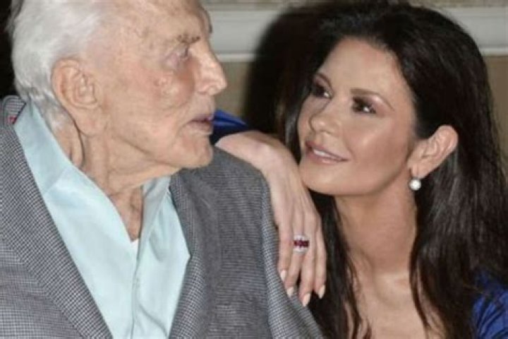Catherine Zeta-Jones Posts Emotional Tribute To Her Late Father-In-Law, Kirk Douglas