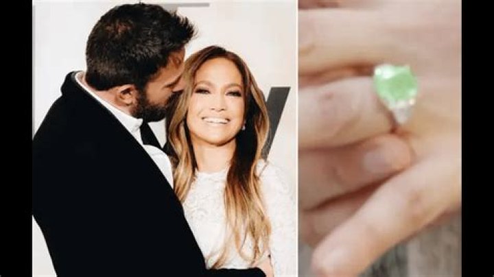 Jennifer Lopez wears Ben Affleck’s green diamond engagement ring without taking it off