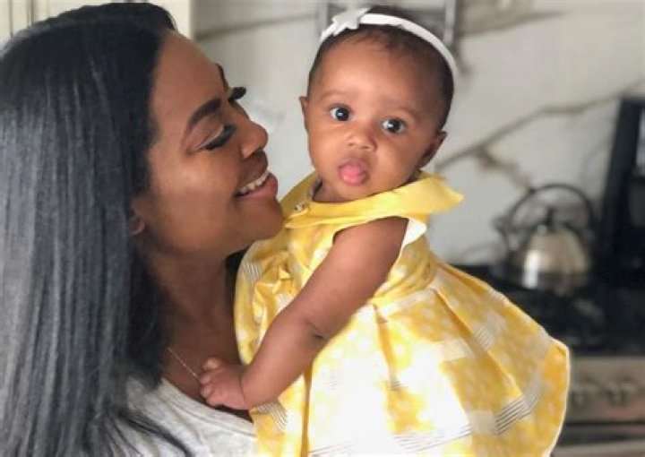 Kenya Moore Is Celebrating The Fact That Her Miracle Baby, Brooklyn Daly Is Standing – See The Gorgeous Photo