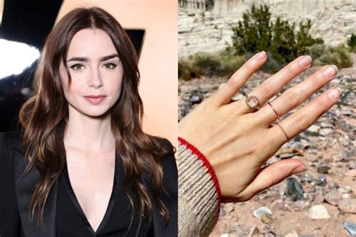 Lily Collins Reveals Engagement Ring From Charlie McDowell – See Pics Here!
