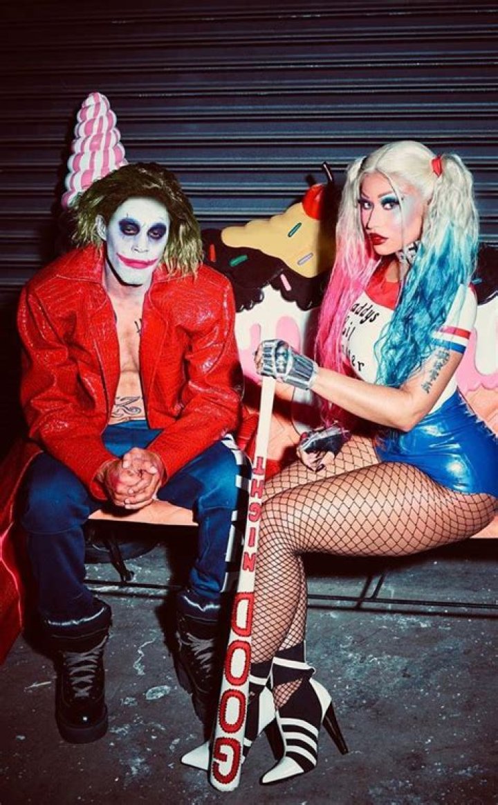 Nicki Minaj And Kenneth Petty Channel Harley Quinn And Joker For Halloween