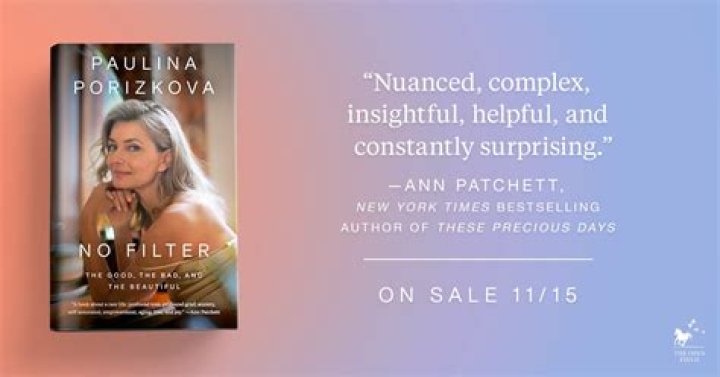 Paulina Porizkova Is Releasing A New Book ‘No Filter’ And She’s Reacted To Positive Reception Of Her Book By Penguin Books