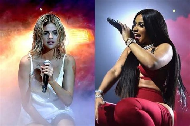 Selena Gomez And Cardi B Take The Stage Together At Coachella