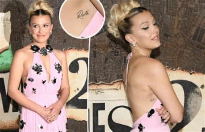 With Her Partner Jake Bongiovi By Her Side, Millie Bobby Brown Walked The Red Carpet In A Stunning Pink Louis Vuitton Gown